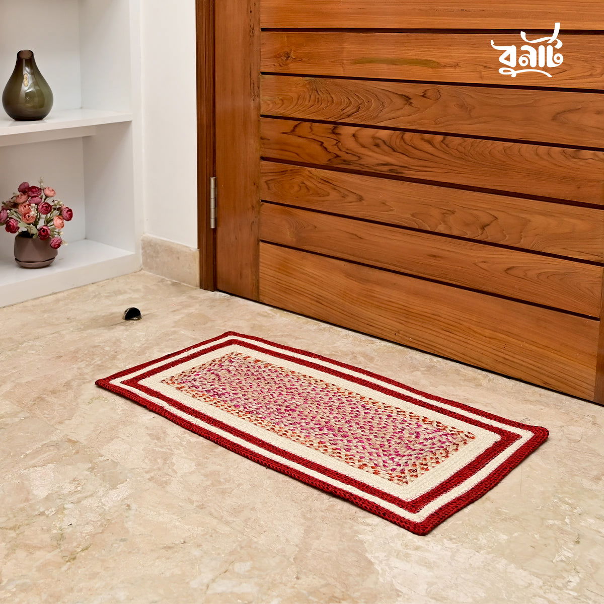 Jute Square Door Mat - Bonart