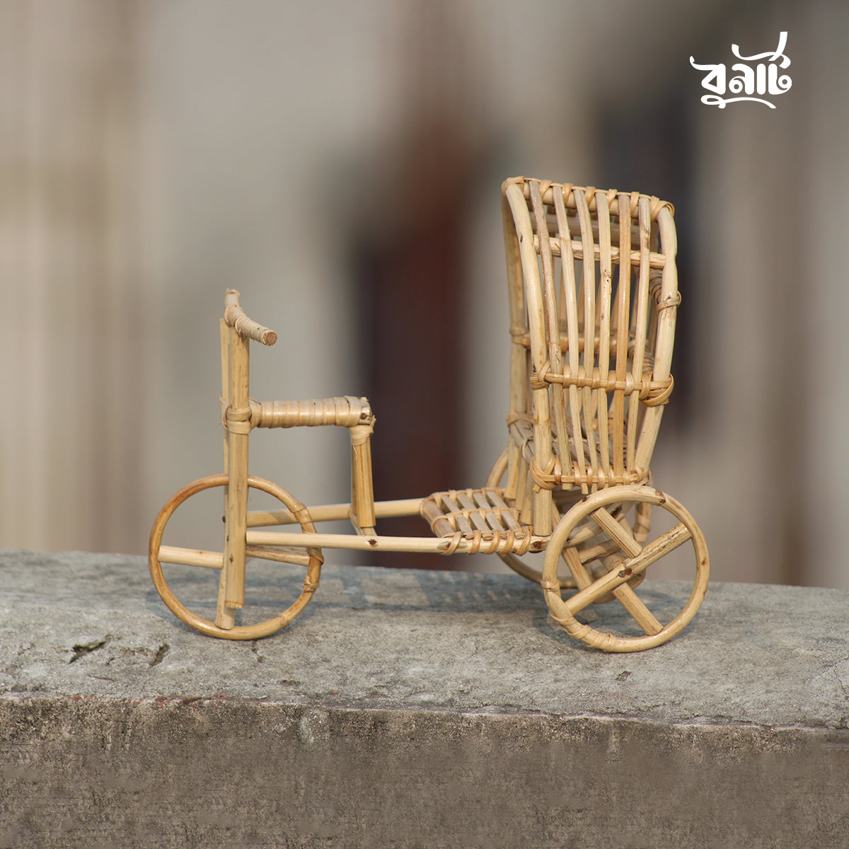 Cane Hand Made Rickshaw