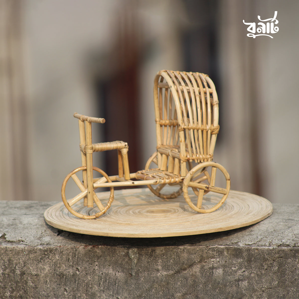 Cane Hand Made Rickshaw