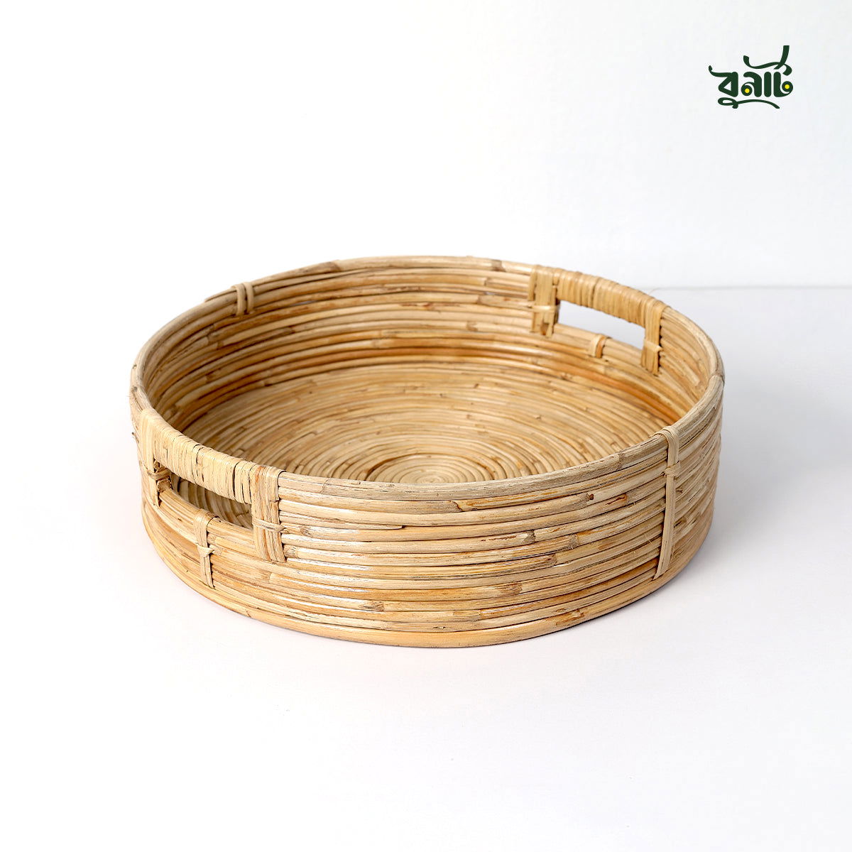 Round Cane Organizer Tray Big Size - Bonart