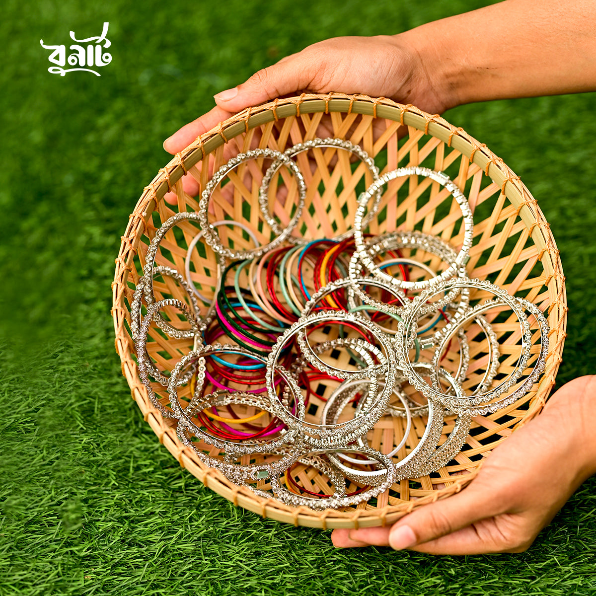 Bamboo Jewelry Basket
