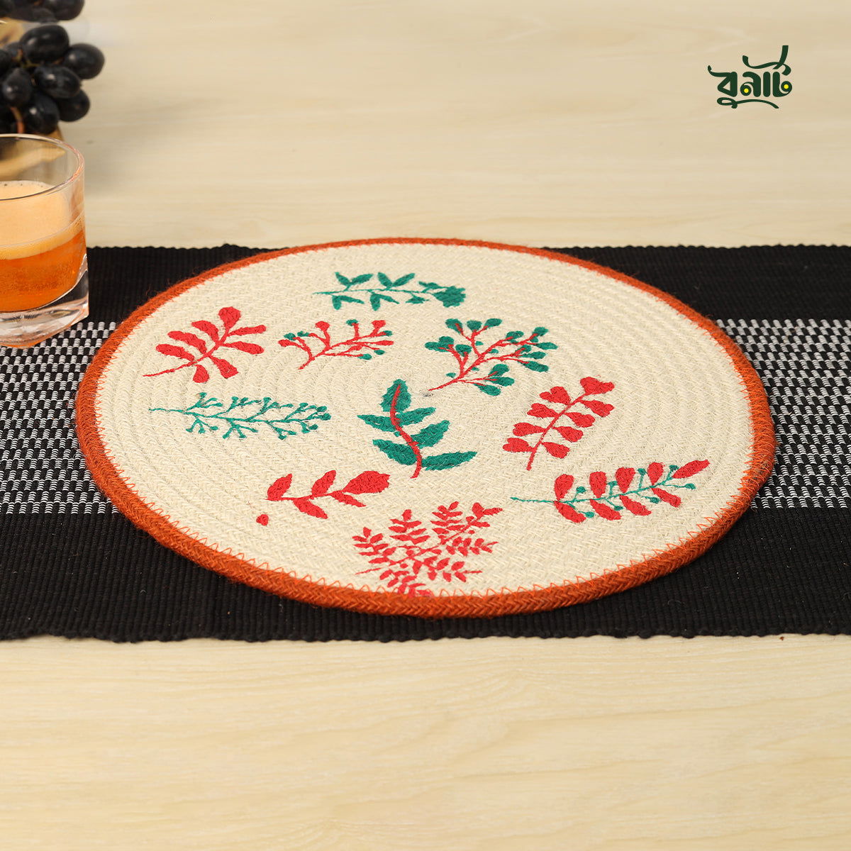 Jute Dining Table Mats (Set of Four) - Bonart