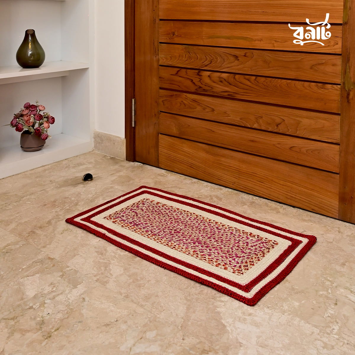 Jute Square Door Mat - Bonart