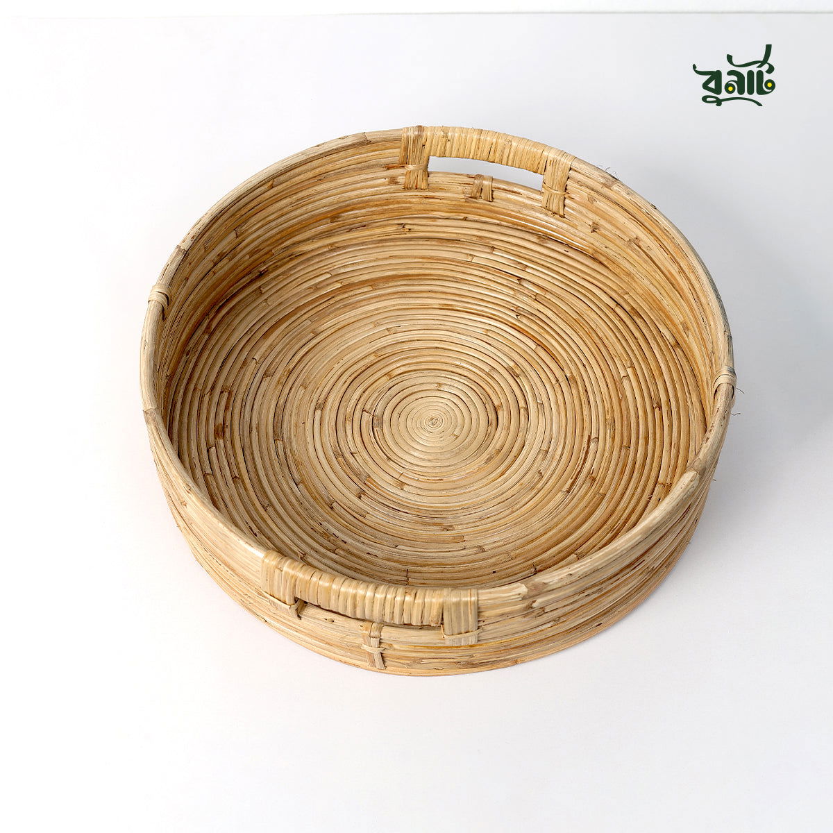 Round Cane Organizer Tray Big Size - Bonart